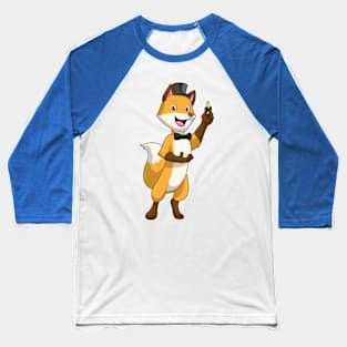 Fox as Groom with Wedding ring Baseball T-Shirt